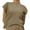 Khaki, variant on TTUHYWXI Women's Solid Sleeveless Vest Mock Neck Cap Sleeve Knitwear Sweater Tops (Khaki, M)