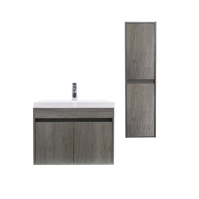 Combo De Gabinete Con Lavamanos Y Monomando + Gabinete Organizador Bourdelle
