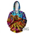 thumbnail image 1 of Sudadera con capucha y cremallera con estampado 3D para mujer y hombre, estilo Harajuku, Z02, 1 of 6