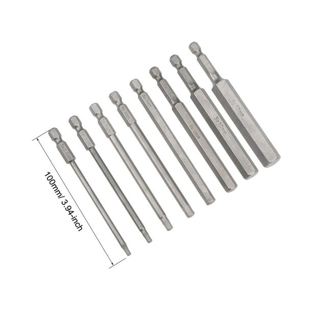 Shank screwdriver 2024 bit set