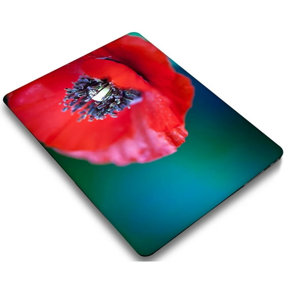 Plastic Hard Protective Shell Case Cover for Released Old Version MacBook Air 13 inchs Cable Tie Model: A1369 A1466 Red series 0407