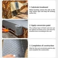 thumbnail image 6 of Rust Paint,Rust Converter,Rust Encapsulator,Rust Encapsulator Paint,Weatherproof Rust Converter Paint for Metal,Rust Converter for Metal,Water-Based Metallic(Green 500g/17.64oz)from QiwagFerng, 6 of 10
