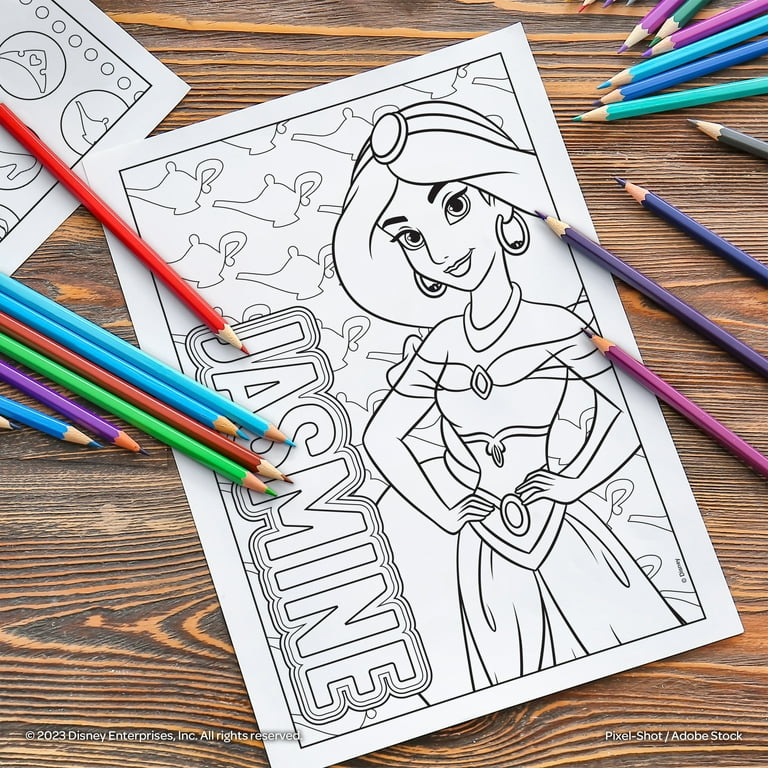 Disney Discovery- Disney Princess Adult Coloring Book - Discovery 