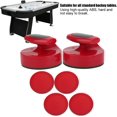 thumbnail image 2 of Keenso Table Hockey Pushers Set 94mm Air Hockey Pucks and Pushers Large Size Air Table Hockey Game Pushers with 4 Pucks Hockey Percussion Device Accessory, 2 of 5