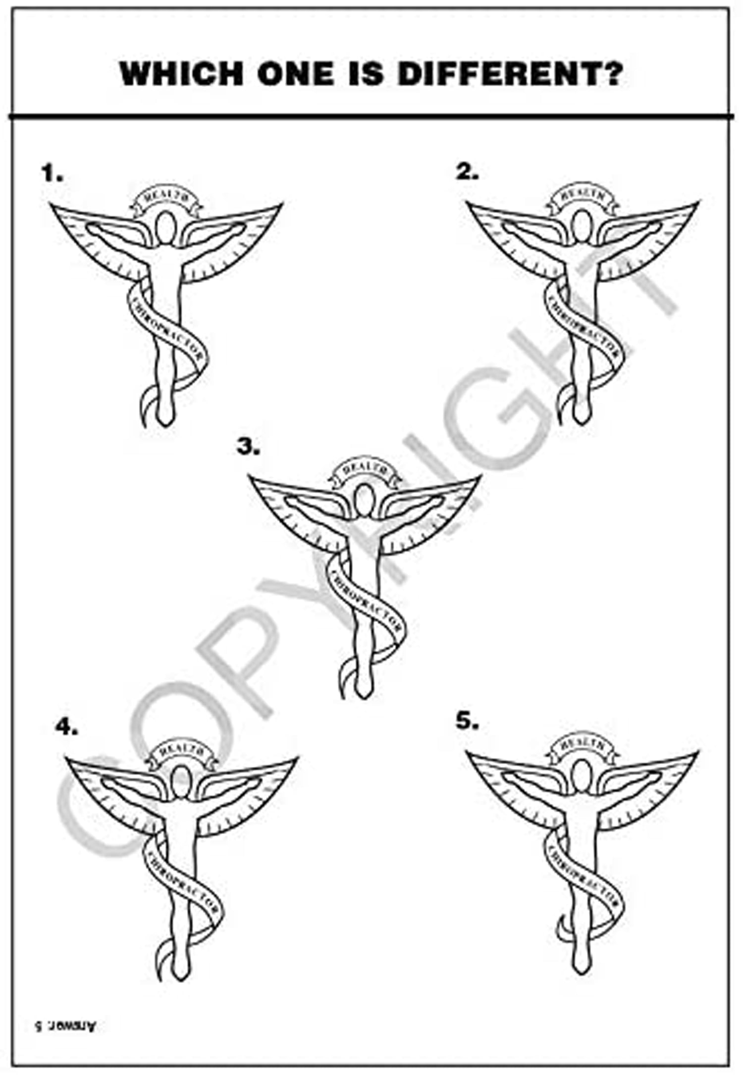 ZoCo: 25 Pack - A Visit to The Chiropractor Kid's Coloring & Activity Books