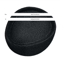 thumbnail image 4 of Women's Hand Woven Straw Beret Hat, Vintage Elegant Pillbox Cap with Artist Painter Style, Lightweight Breathable Church Summer Hat for Wedding Party Travel Light Violet, 4 of 4