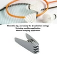 thumbnail image 4 of Tennis Stringing Clamp, Rustproof Badminton Racket Stringing Clamp 30lbs Clamping Force  for Racquetball, 4 of 7