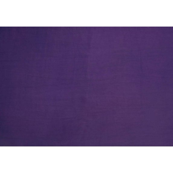 44" Wide Decorative Material Purple Indian Poly Georgette Fabric By The Yard