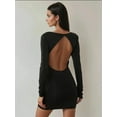 thumbnail image 3 of Back Cut Out Detail Bodycon Mini Dress, 3 of 6