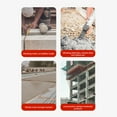 thumbnail image 4 of Concrete Vibrating Tube, Lightweight Impact Resistant Cordless Concrete Vibrating Tool Non Fall Off Firm with Lengthened Card Slot for Construction, 4 of 7