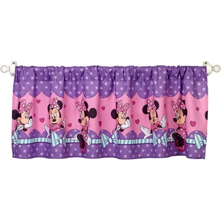 Disney Cute Minnie Mouse Valance
