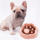 thumbnail image 4 of Tazón de alimentación lenta con estampado de pata de gato. Tazón para perros que evita la asfixia. Adecuado tanto para gatos como para perros. Tazón de plástico., 4 of 6