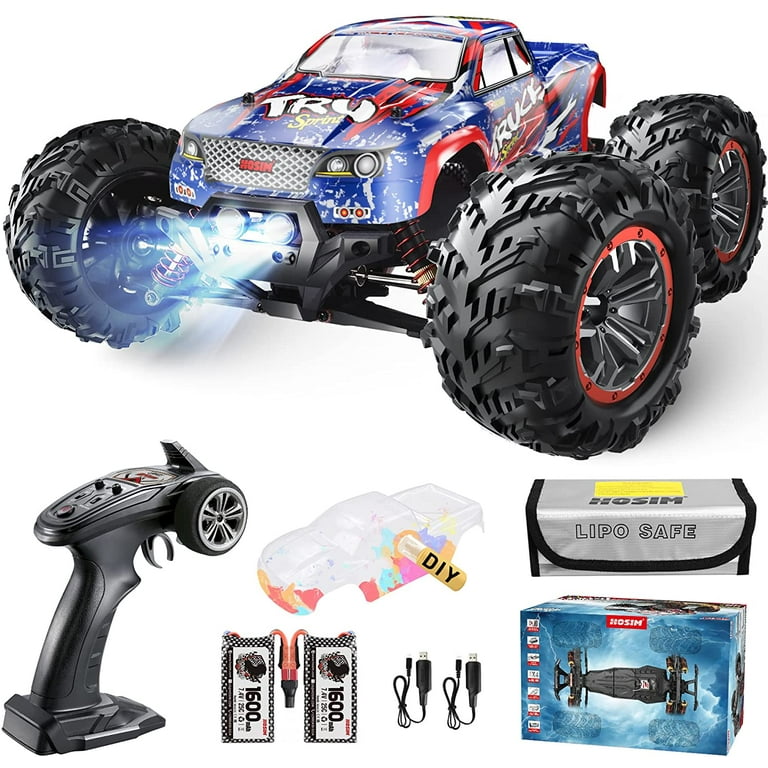 Hosim 1 10 Large Scaler RC Car 48 KMH High Speed 4WD RC Monster