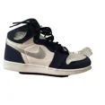 thumbnail image 1 of N I-K-E A i r-Jor-dan 1 high Size 7Y Blue Leather Retro, 1 of 3