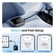 thumbnail image 2 of Adaptador Inalámbrico 2 en 1 para CarPlay y para Android AUTO, Control por Voz, Smart AI Box, WiFi y Bluetooth, CarPlay con Cable A CarPlay Inalámbrico., 2 of 5