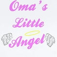 thumbnail image 2 of CafePress - Oma's Little Angel Infant Bodysuit - Baby Light Bodysuit, Size Newborn - 24 Months, 2 of 4