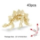 thumbnail image 4 of Puzzle de madera Georgie Porgy 3D para niños T-Rex Spinosaurus Stegosaurus, 4 of 9