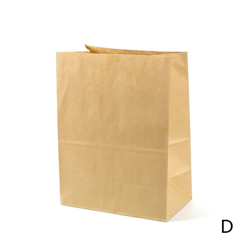 12" x 12" Plain Brown Paper Bags for Takeaway x 1000 