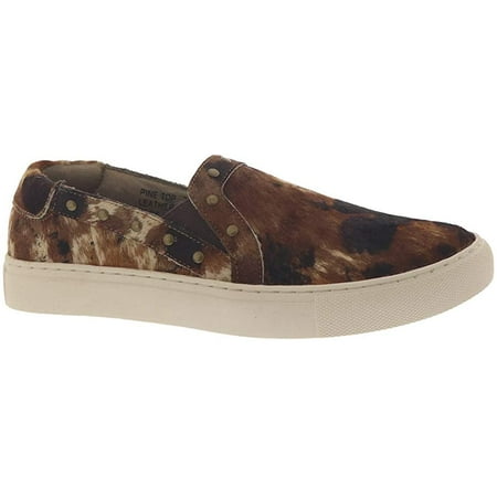 

Corkys Womens Pine Top Hair On Slip On Fashion Sneaker (Cow 6)