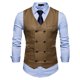 thumbnail image 5 of CHALECO DE TRAJE PARA HOMBRE INSPIRE CHIC, DOBLE BOTONADURA, AJUSTE SLIM, FORMAL, PARA BODA, COLOR MARRÓN, TALLA S, 5 of 5