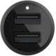 thumbnail image 1 of Cargador de coche Dual USB-A BOOST↑CHARGE™ negro, 1 of 5