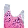 thumbnail image 4 of Gymnastics Leotard Girls Shiny Diamond Ballet Dance One Piece Sleeveless, 4 of 13