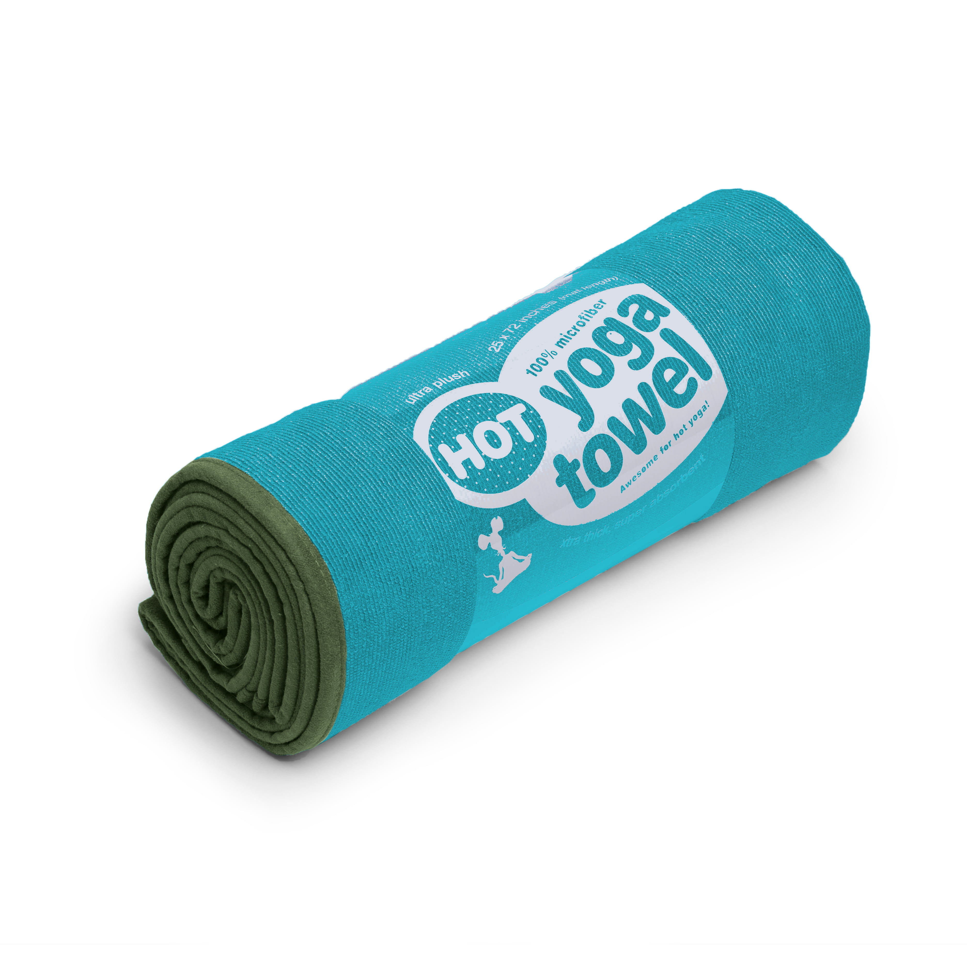 Fitness and Pilates Reehut Hot Yoga Towel 72x24 - Microfiber Bikram Towel for Workout