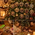 thumbnail image 6 of WDOBM Christmas Decoration, 12 PCS DIY Wooden Diamond Painting Kit, Christmas Ornaments Pearl Diamond Art Kit for Adults Beginner, Xmas Tree Hanging Decor Holiday Gift, 6 of 7