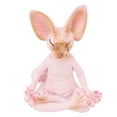 thumbnail image 1 of Estatua De Meditación De Gato Sphynx, Estatua De Meditación De Gato Esfinge De Resina Sintética Para Amantes De Los Gatos, Estatuas Zen, Estatuas De Yoga Para El Hogar, Oficina,, 1 of 8
