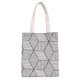 thumbnail image 2 of Bolsa De Almuerzo Grande Portátil De Mano Bolsa De Almacenamiento De dos cara Viaje Geometría blanca perfecl Bolsas de almuerzo con un hombro, 2 of 8