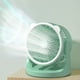 thumbnail image 1 of Mini Ventilador De Escritorio Con Luz Led, 3 Velocidades Y Batería Recargable Por Usb, Ventilador Portátil Para Colgar En Dormitorios, Escritorios De Oficina Y Camping Al Aire Libre., 1 of 9