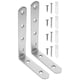 thumbnail image 4 of 2 anclajes de pared para muebles, soportes para estanterías y armarios, para a prueba de bebés, soportes angulares., 4 of 6