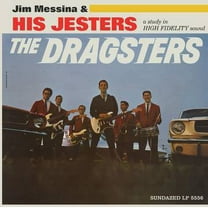 Jim Messina & His Jesters ‎– The Dragsters LP blue*
