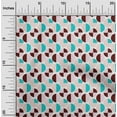 thumbnail image 1 of oneOone Polyester Lycra Fabric Circle Geometric Print Fabric By Yard 56 Inch Wide, 1 of 4