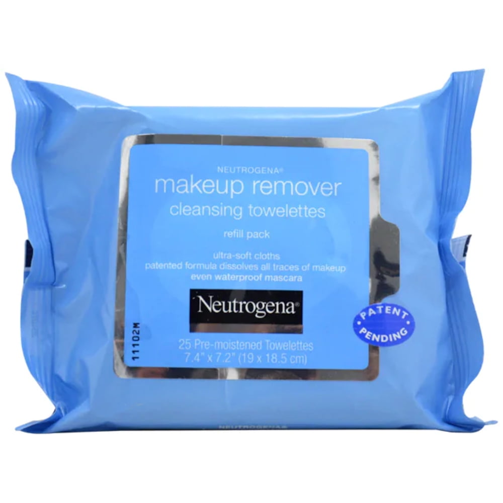 Neutrogena Makeup Remover Cleansing Towelettes, 25 Count