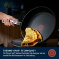 thumbnail image 4 of T-fal StoneShield 10pc Cookware Set, Non-Stick, Anti-Warp, Rock Texture, Dishwasher & Oven Safe, Easy to Clean, 4 of 7