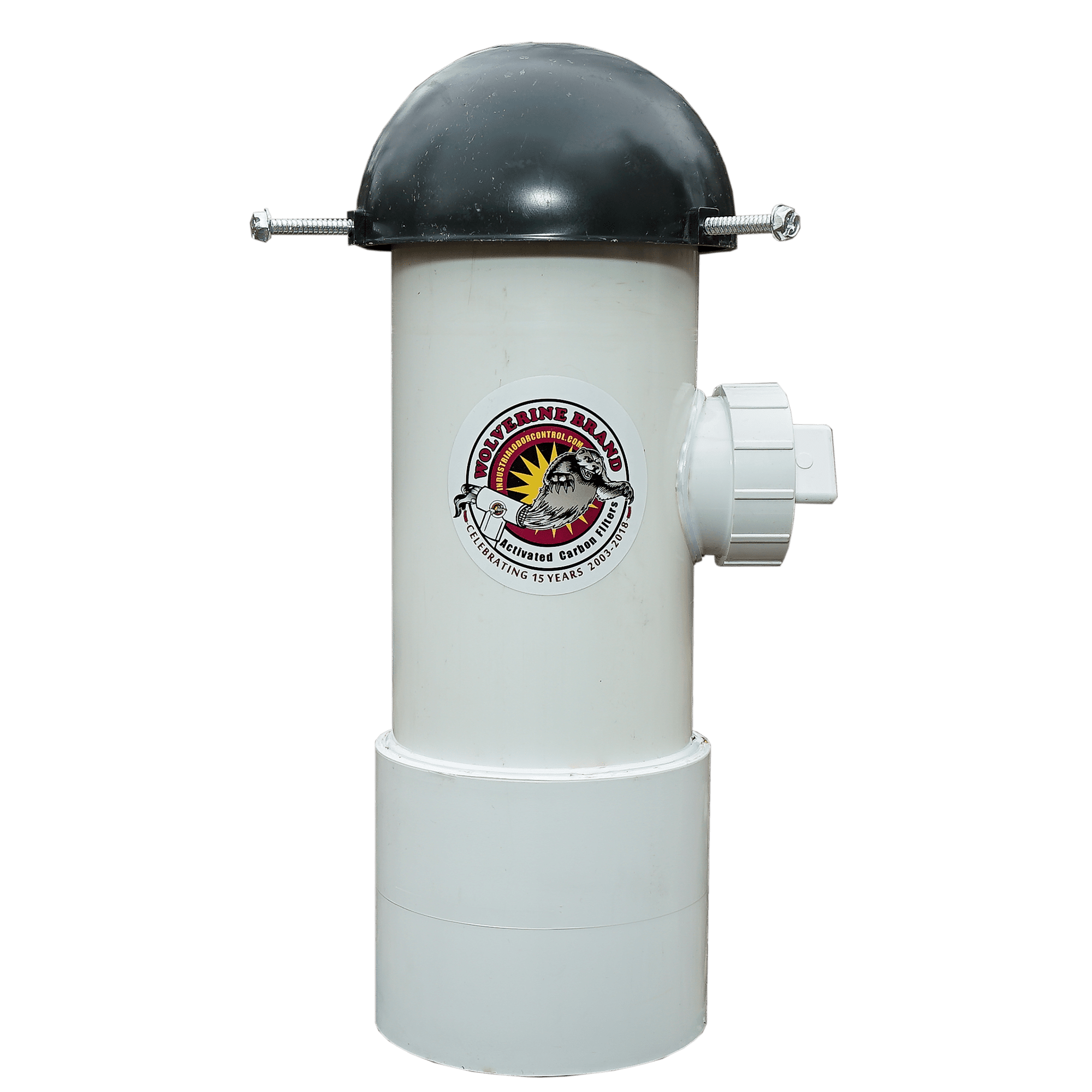 Wolverine 4" Linear Septic Vent Pipe Activated Carbon Odor Filter