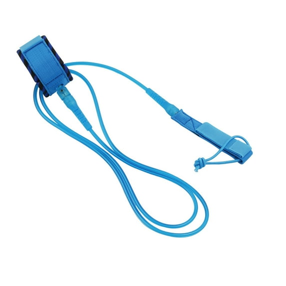 Colorful Surf Leash Adjustable Double Bearing 360 Degree Rotation Design Foot Rope Water Sports Supplies