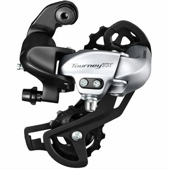 Shimano Tourney 7/8-Speed Mountain Bicycle Rear Derailleur - RD-TX800-L (Silver)