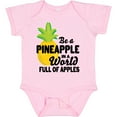 thumbnail image 3 of Inktastic Be a Pineapple in a World Full of Apples Boys or Girls Baby Bodysuit, 3 of 5