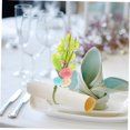 thumbnail image 4 of Binwennn Easter Egg Napkin Holders Colorful Spring Napkin Rings For Dining Table Unique Easter Party Accessory For Table Settings And Celebrations, 4 of 7