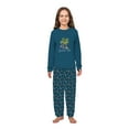 thumbnail image 4 of Deck The Palm Flamingo Christmas Pajamas, Tropical Matching Christmas Pjs, Two-Piece Size Pajamas, Size NB - Men 6XL, 4 of 7