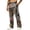 Gray, variant on Dwelliawo Men's Baggy Camo Graphic Print Sweatpants Workout Athletic Joggers Pants for Men Wide Leg Hunting Sweat Pant Gray L