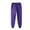 A01-Purple, variant on TOWED22 Men's Cotton Sweatpants Open Bottom Athletic Jogger Sweatpants Lightweight Sweat Pants Lounge Pants with Pockets(Red,XXL)