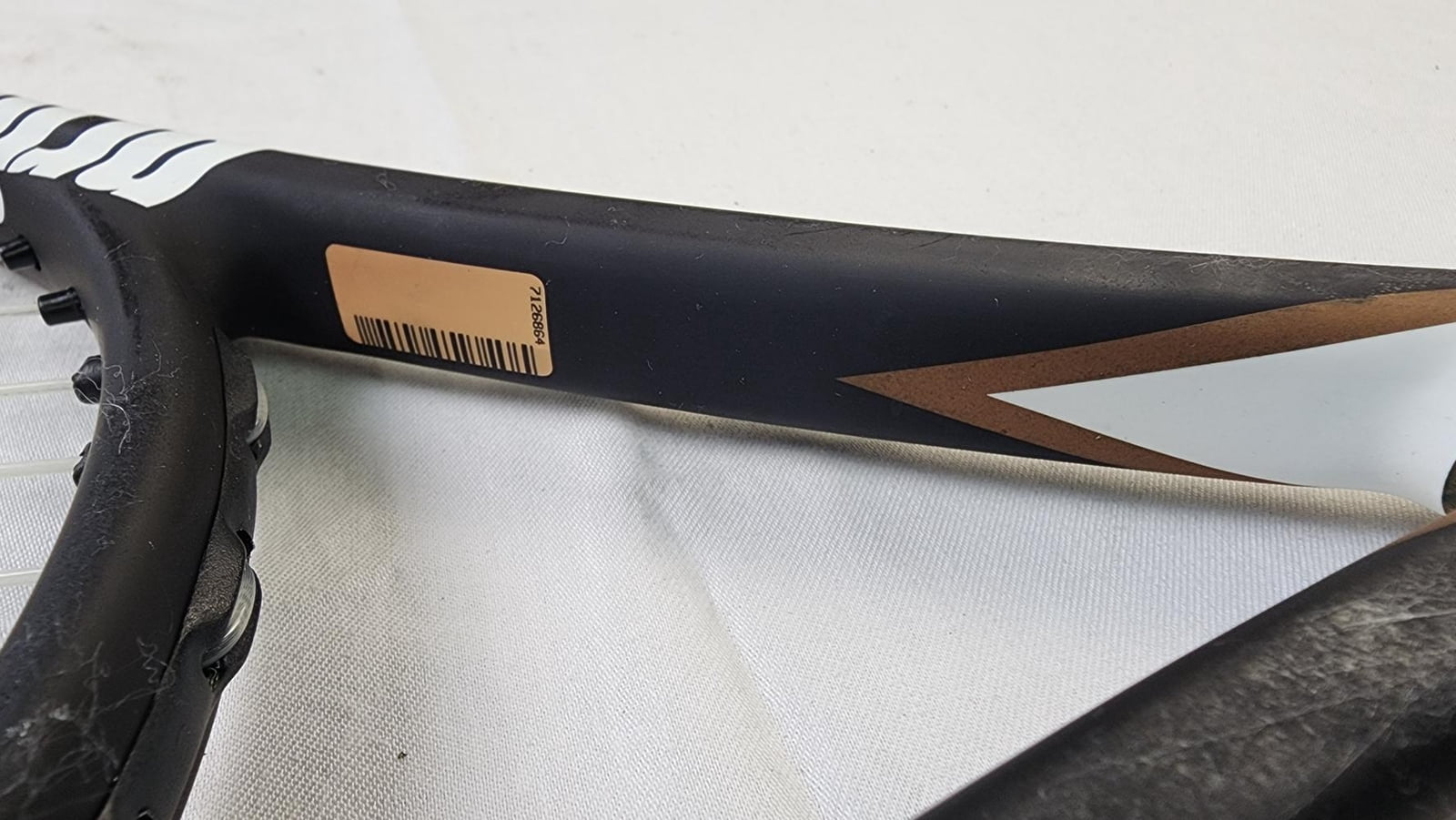 Prince Triple Threat Tennis Racket (TC68B) - 4 1/2 in, Strung, OS, Vintage