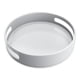 thumbnail image 1 of Estantería de plato giratorio estantería almacenamiento cosmético organizador antideslizante dormitorio cocina gadget bandeja suministros hogar blanco grande Inevent HA011511-04B, 1 of 7