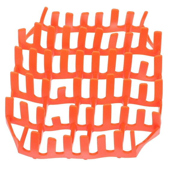 Milisten Silicone Air Fryer Bacon Rack with Compact Design for Even Heat Distribution and Easy Cleaning