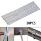 thumbnail image 1 of Varillas de soldadura de aluminio Varillas de soldadura fuerte de aluminio Reparación de aluminio a baja temperatura para 20mm x 33cm 20 piezas, 1 of 8