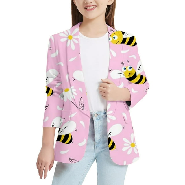 Veste de Costume Imprimée Personnalité pour Garçons et Filles
