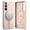 Pink Sand, variant on Ringke Silicone Magnetic [Compatible with MagSafe] for Galaxy S26 Plus Case, Slim Soft Grip Shockproof Phone Cover - Black